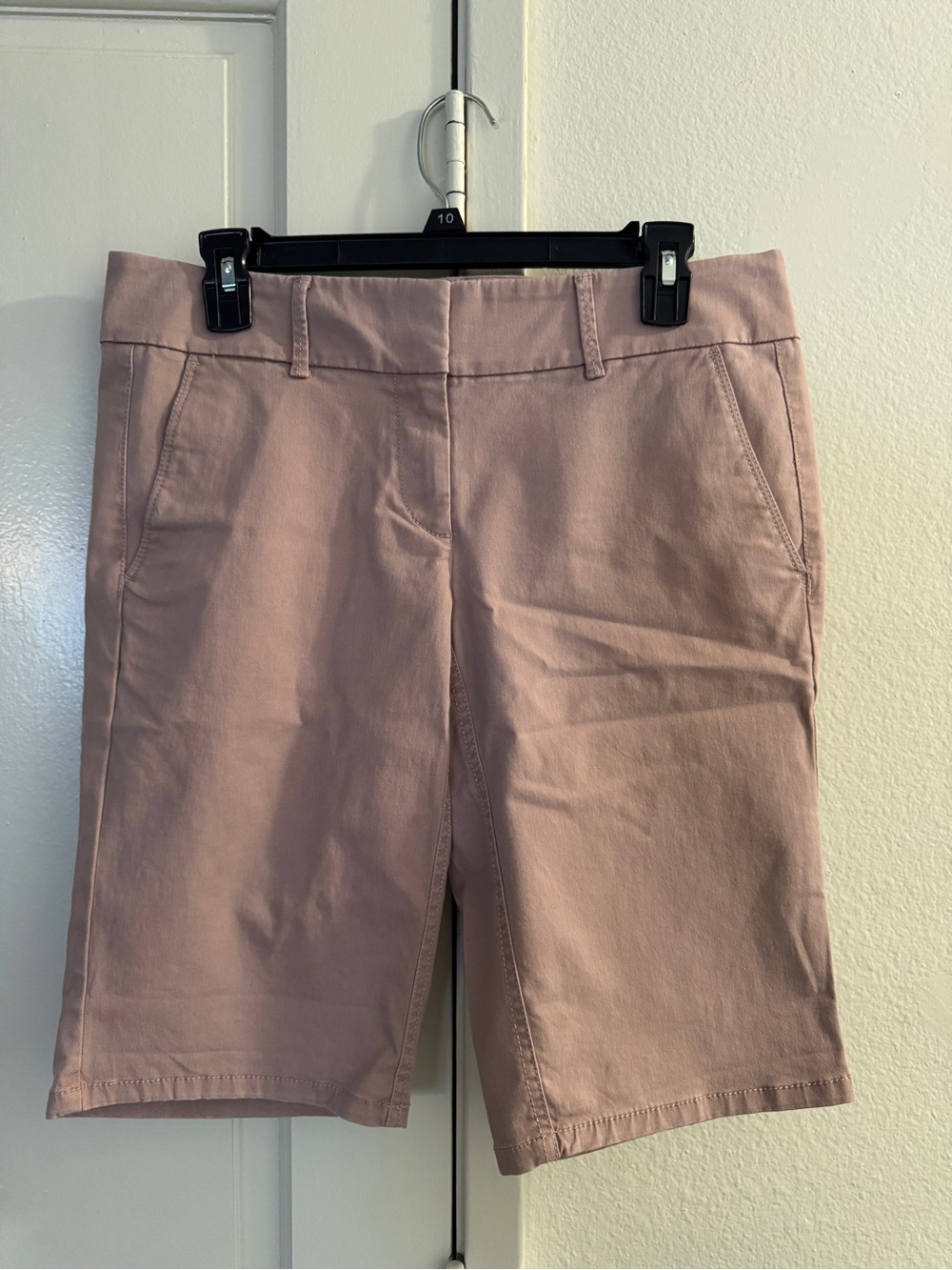LOFT Dusty Rose Chino Bermuda Shorts NWT